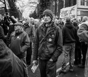 Kellingley Colliery closure march