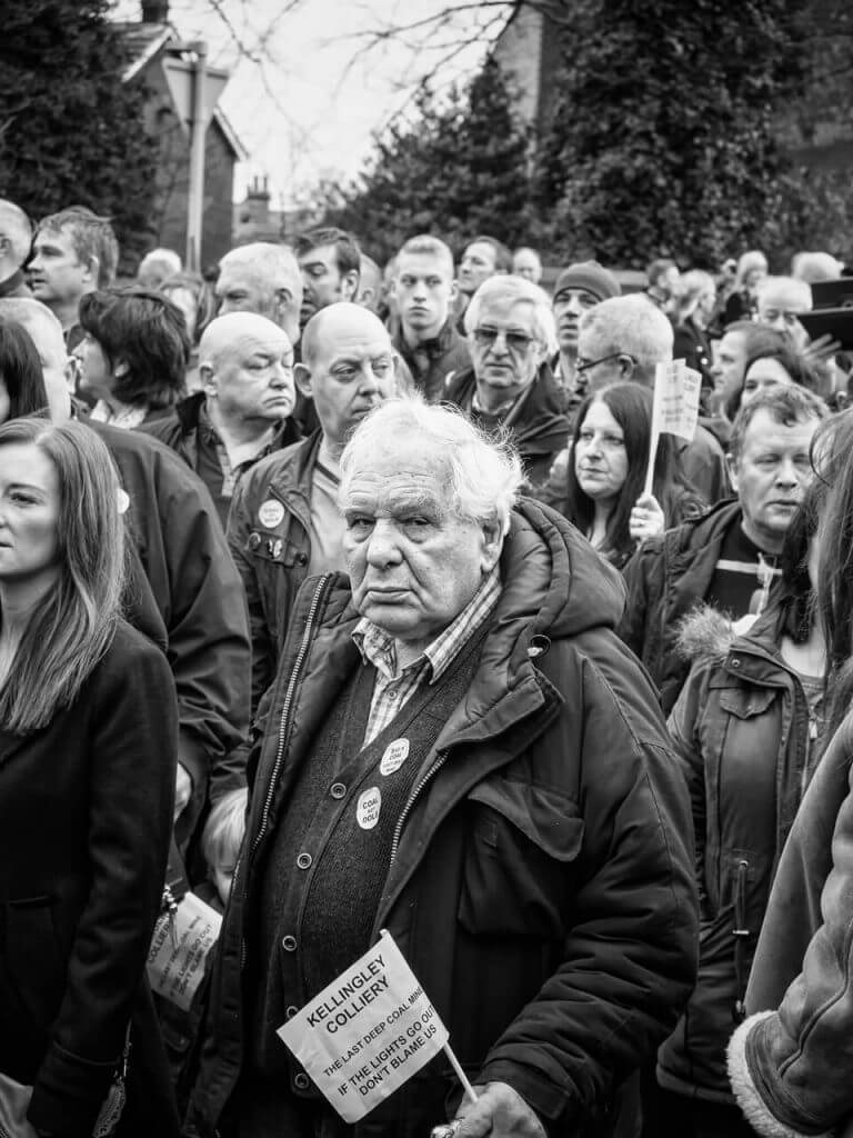 Kellingley Colliery closure march
