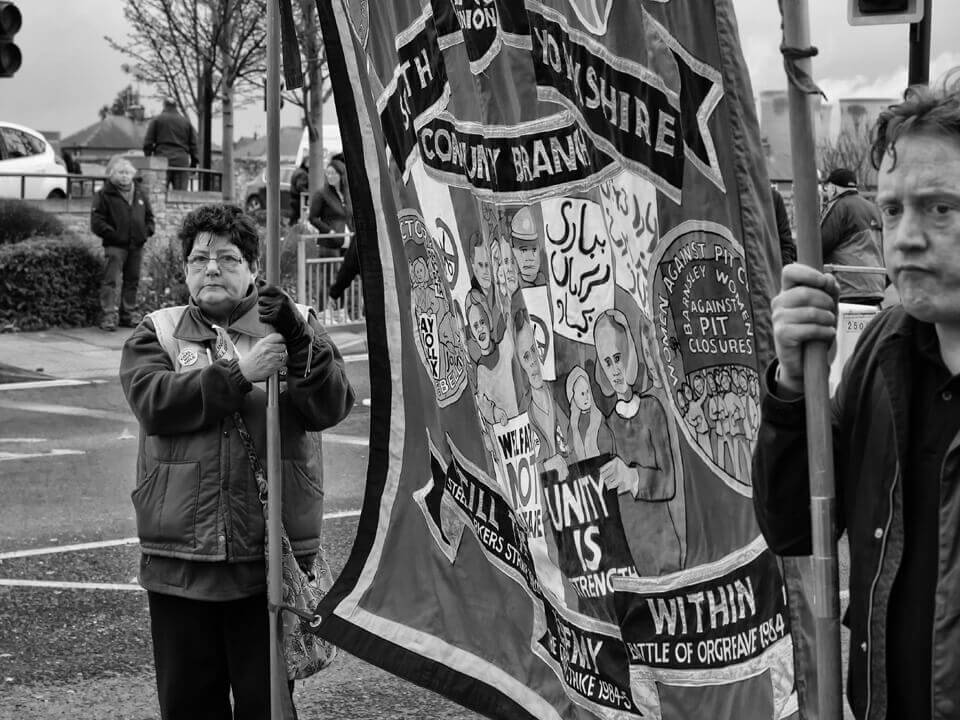 Kellingley Colliery closure march