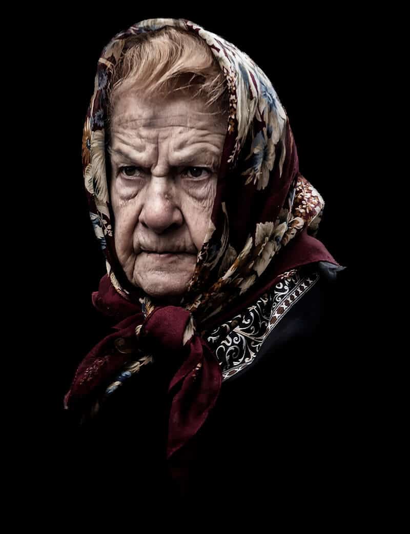 Street portrait - Pontefract 2018