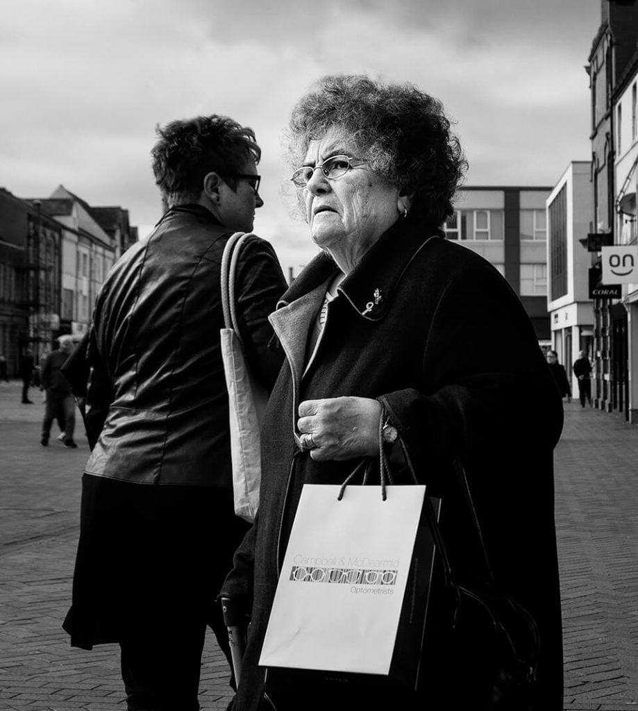 shoppers in Redcar